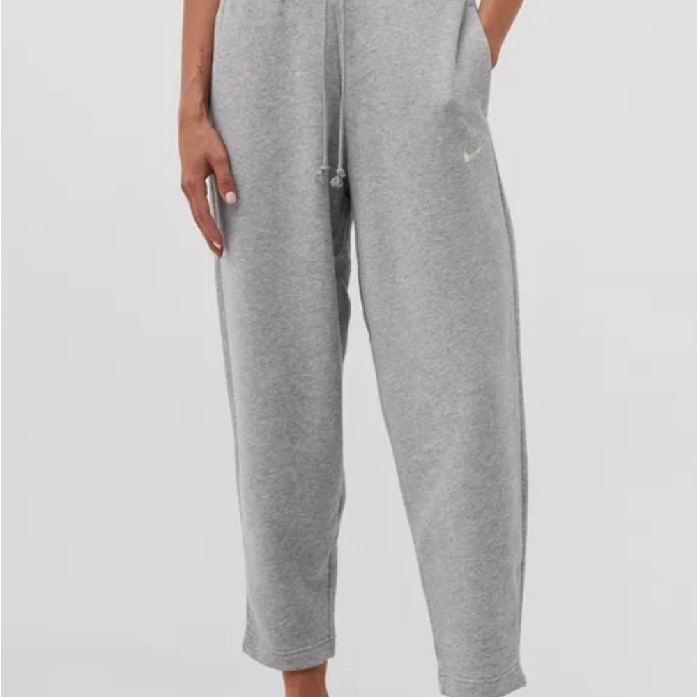 Nike phoenix fleece 7/8 Gray Joggers M